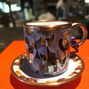 Rosina Wachtmeister German Mini Cup and Saucer design by Charlotte di Vita
